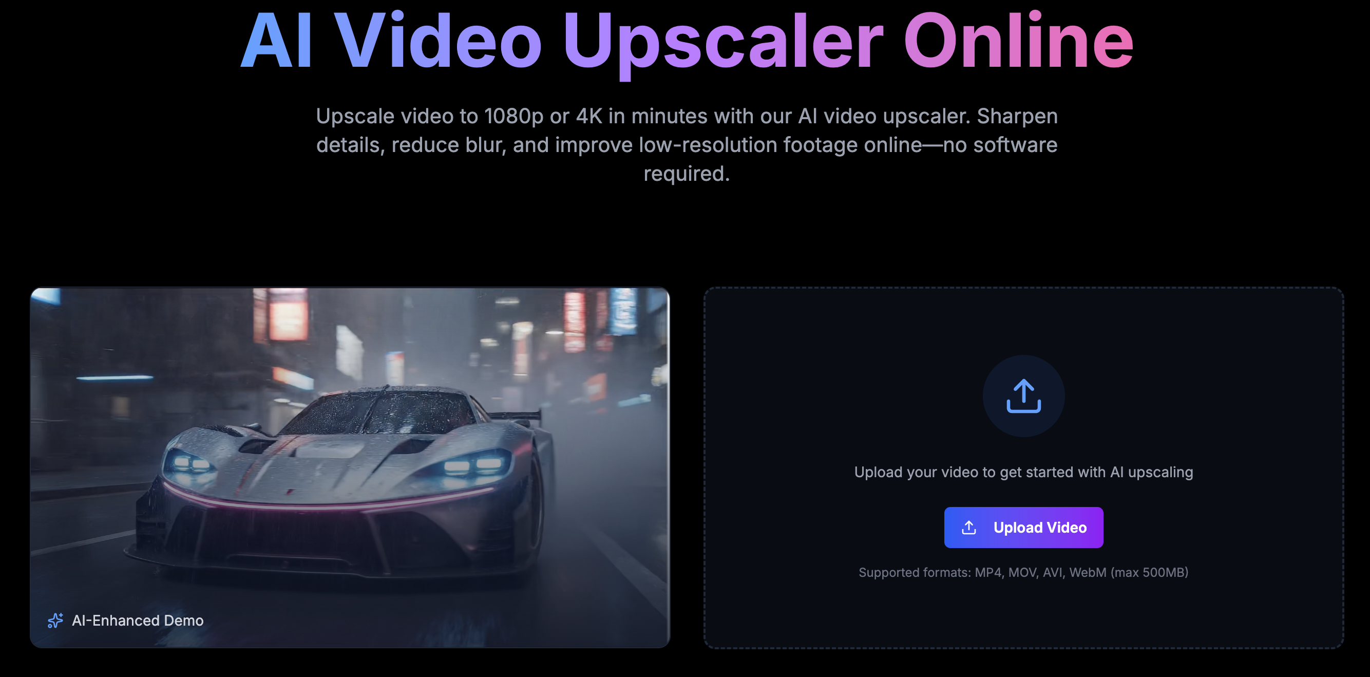 Video Upscaler